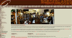 Desktop Screenshot of borderlands-books.com